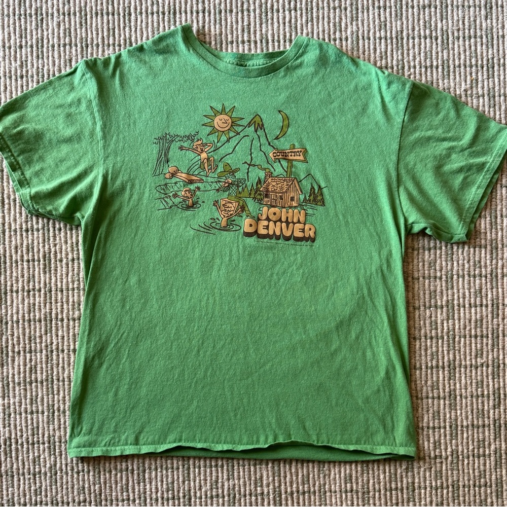 John Denver Cotton T-Shirt